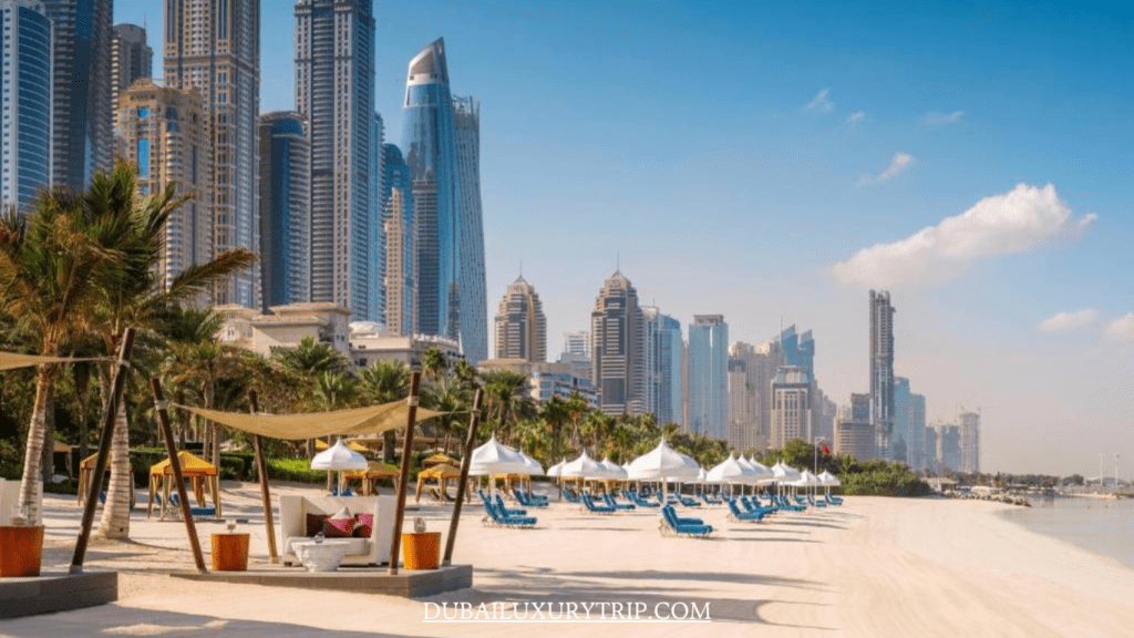 One and Only royal mirage hotel, Dubai, UAE, beach view