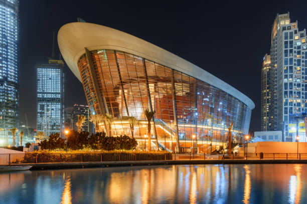 Dubai Opera, Dubai, UAE, full out side view