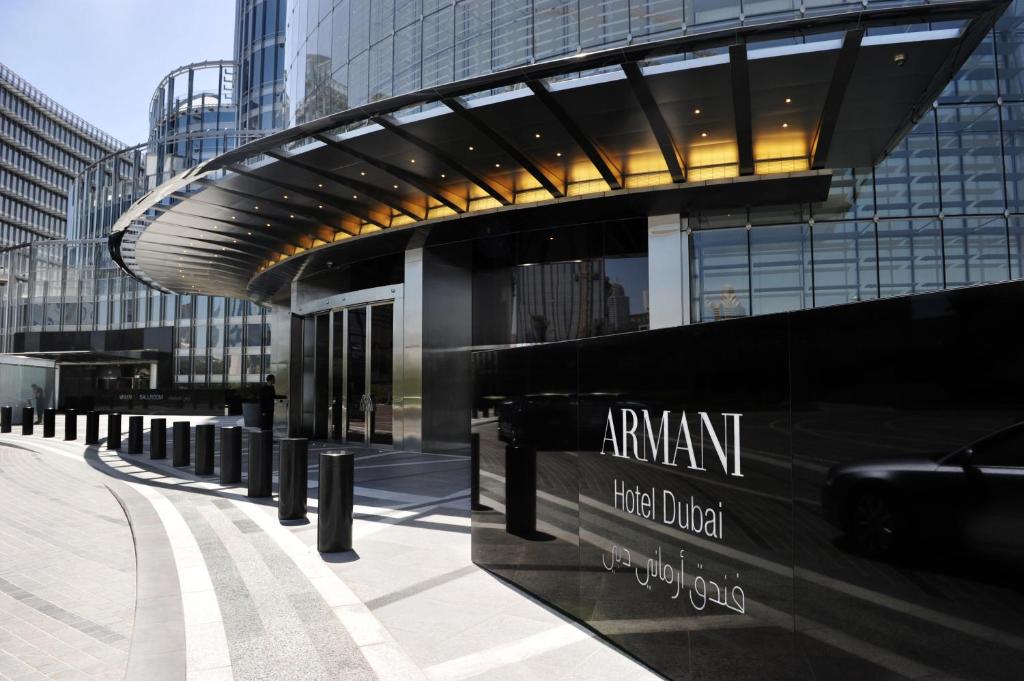 Armani Hotel, Exterior View, Dubai, UAE