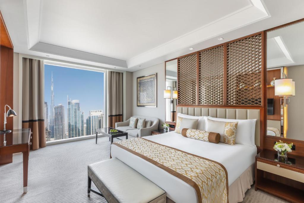 Taj Dubai, Hotel, interior, Room View, Dubai, UAE